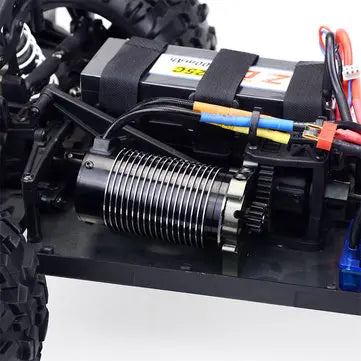 ZD Racing Two Battery 08427 1/8 120A 4WD Brushless RC Car Off-Road Truck RTR Modello 