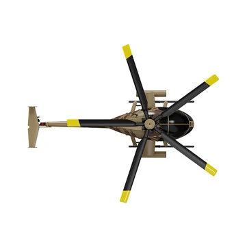 Stała wysokość pojedynczego łopaty Flybarless RC Helicopter RTF 