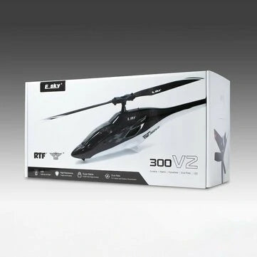 Esky 300 V2 Mini 6CH 2.4Ghz FXZ 6 DOF Axis Flybarless RC Helicopter RTFV