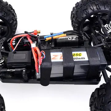 ZD Racing Two Battery 08427 1/8 120A 4WD Brushless RC Car Off-Road Truck RTR Modello 