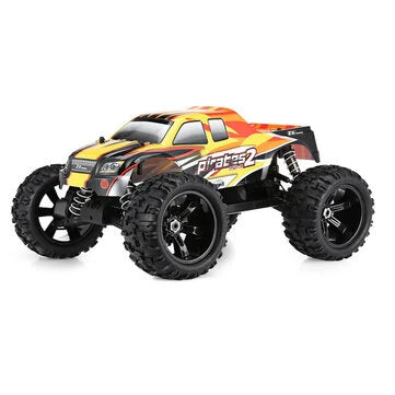 ZD Racing Two Battery 08427 1/8 120A 4WD Brushless RC Car Off-Road Truck RTR Modello 