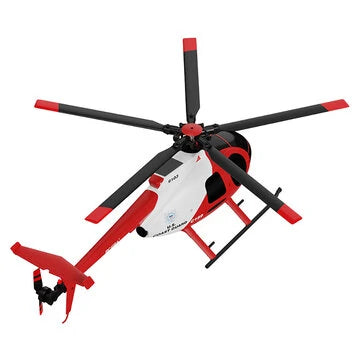 Stała wysokość pojedynczego łopaty Flybarless RC Helicopter RTF 