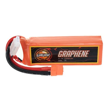 Lipo GRAPHENE Battery - 11.1V 2200mAh 100C 3S XT60 Plug