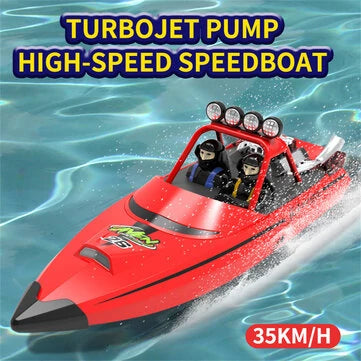 TY XIN 725 2.4G 30km/h RC Boat Jet Speedboat Capsized