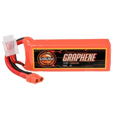 Lipo GRAPHENE Battery - Power 14.8V 2200mAh 100C 4S LiPo XT60 Plug