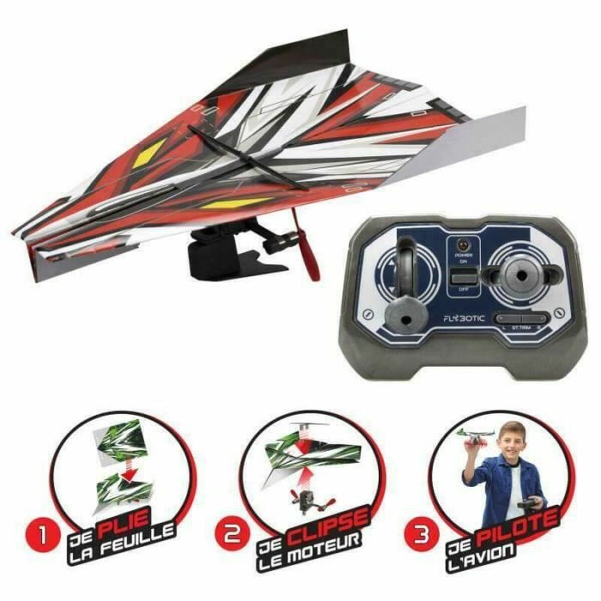 Radio Controlled Plane Silverlit Flybotic Aeroplane Helicopter-1